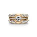 Schaffrath &ndash; Liberté L1001 Ring Diamond - Gelbgold Brilliant