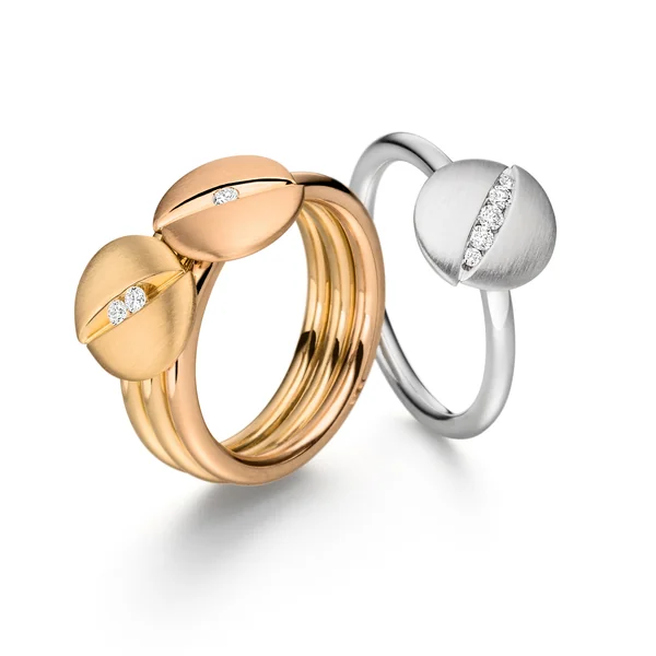 Schaffrath 1923 &ndash; 18k Gold Jewelry &ndash; Patchmatch U0002 Ring Diamond 0,04ct yellow gold (18ct) Brilliant