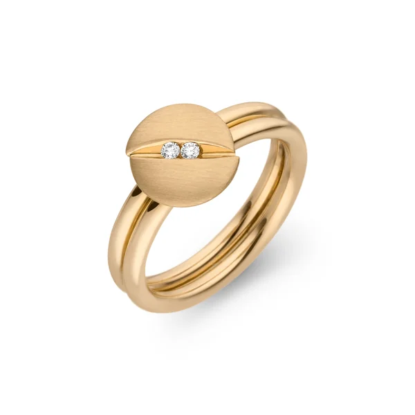 Schaffrath 1923 &ndash; 18k Gold Jewelry &ndash; Patchmatch U0002 Ring Diamond 0,04ct yellow gold (18ct) Brilliant
