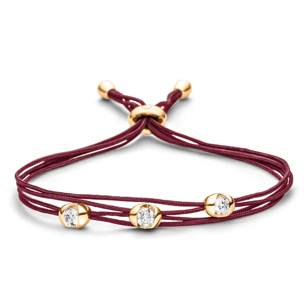 Schaffrath &ndash; Goldschmuck 750 &ndash; Colortaire CT032 Armband Diamant 0,045 ct Gelbgold (Brillant)