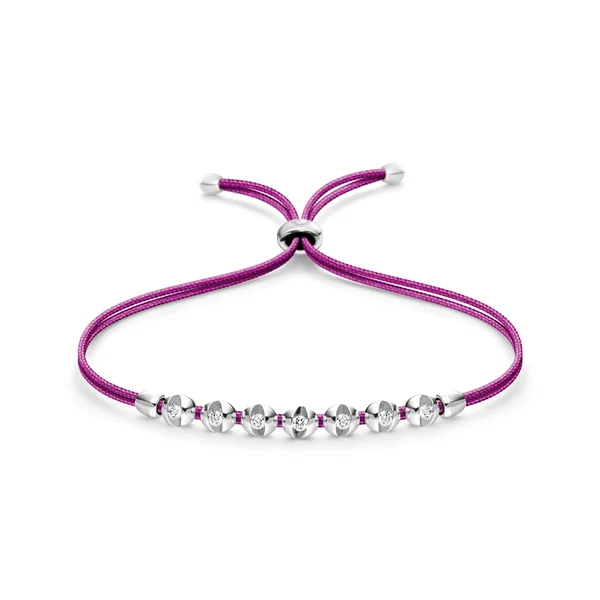 Schaffrath &ndash; Goldschmuck 750 &ndash; Colortaire CTR72 Armband Diamant 0,105 ct Weißgold (Brillant)