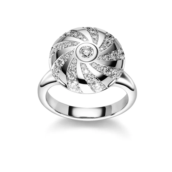 Schaffrath &ndash; Goldschmuck 750 &ndash; 360 – Three Sixty MD002 Ring Diamant 0,80 ct Weißgold (Brillant)