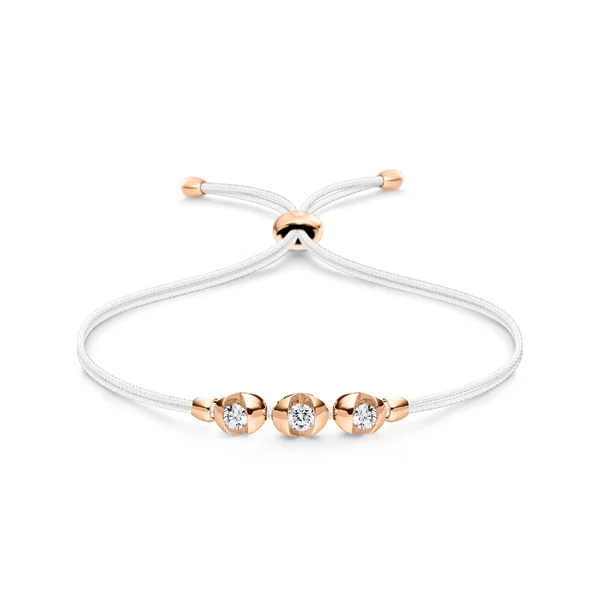 Schaffrath &ndash; Goldschmuck 750 &ndash; Colortaire CTR32 Armband Diamant 0,24 ct Roségold (Brillant)