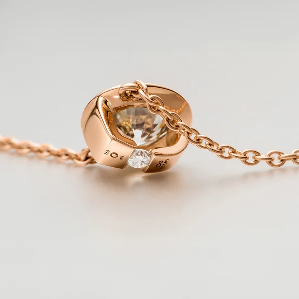 Schaffrath &ndash; Goldschmuck 750 &ndash; Love of my Life 40750 Collier Diamant 1,00 ct Roségold (Brillant)
