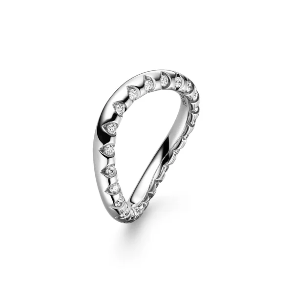 Schaffrath &ndash; Goldschmuck 750 &ndash; La Luna 2N295 Ring Diamant 0,30 ct Weißgold (Brillant)