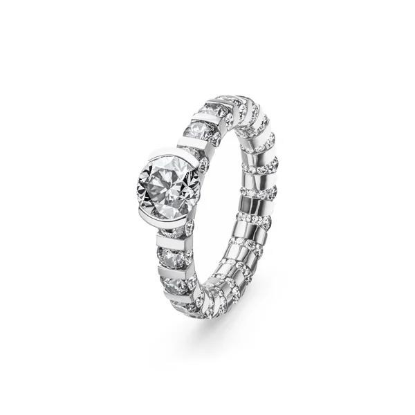 Paradoxal diamond ring 