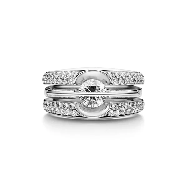 Schaffrath 1923 &ndash; 18k Gold Jewelry &ndash; Liberté L1001 Ring Diamond 0,30ct white gold (18ct) Brilliant