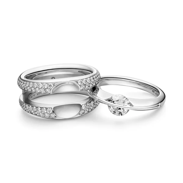 Schaffrath 1923 &ndash; 18k Gold Jewelry &ndash; Liberté L1001 Ring Diamond 0,30ct white gold (18ct) Brilliant
