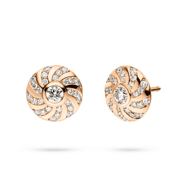 Schaffrath &ndash; Goldschmuck 750 &ndash; 360 – Three Sixty M0007 Ohrschmuck Diamant 0,50 ct Roségold (Brillant)