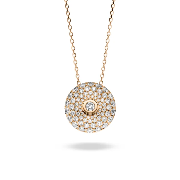 Schaffrath &ndash; Goldschmuck 750 &ndash; 360 – Three Sixty MD003 Collier Diamant 1,50 ct Roségold (Brillant)