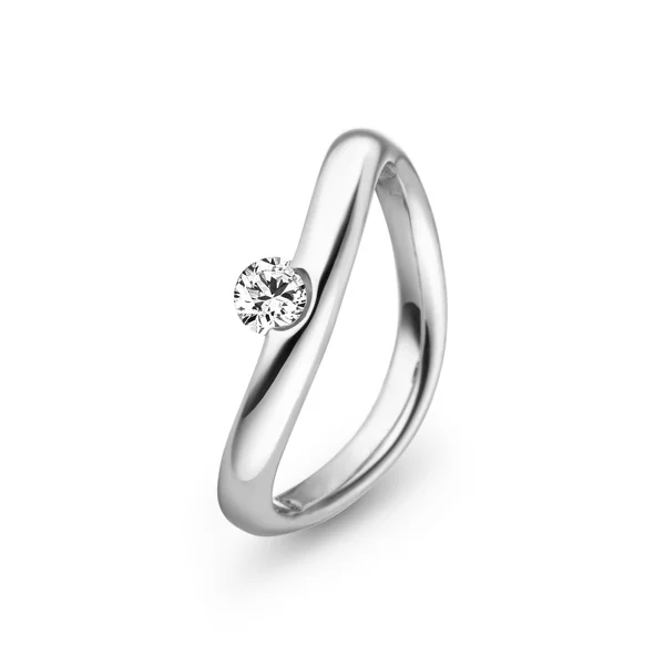 Schaffrath &ndash; Goldschmuck 750 &ndash; La Luna 2N287 Ring Diamant 0,25 ct Weißgold (Brillant)