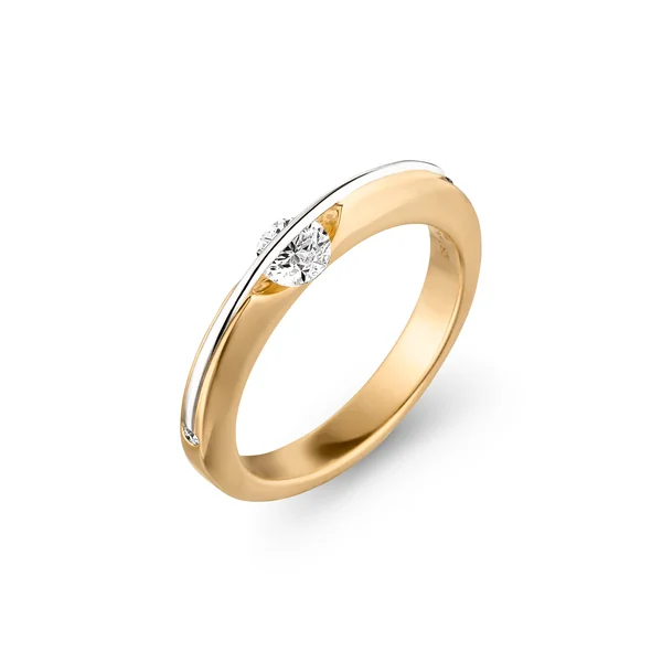 Schaffrath 1923 &ndash; 18k Gold Jewelry &ndash; Liberté L1001 Ring Diamond 0,30ct yellow gold (18ct) Brilliant