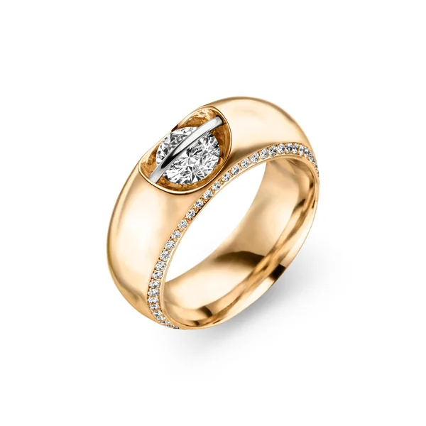 Schaffrath &ndash; Goldschmuck 750 &ndash; Liberté L1062 Ring Diamant 0,70 ct Roségold (Brillant)