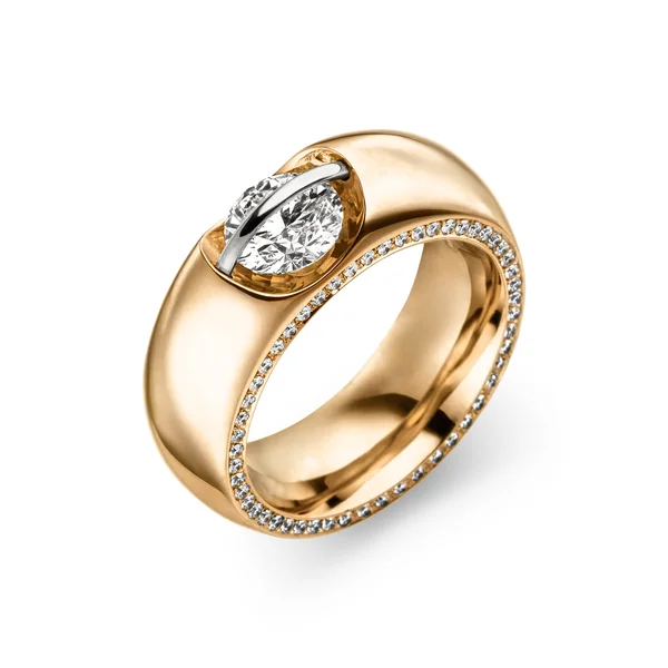 Schaffrath &ndash; Goldschmuck 750 &ndash; Liberté L1062 Ring Diamant 1,00 ct Roségold (Brillant)