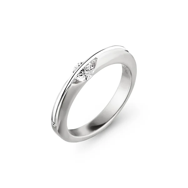 Schaffrath 1923 &ndash; 18k Gold Jewelry &ndash; Liberté L1001 Ring Diamond 0,30ct white gold (18ct) Brilliant