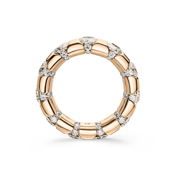 Schaffrath &ndash; Goldschmuck 750 &ndash; Paradoxal 48123 Ring Diamant 5,40 ct Roségold (Brillant)