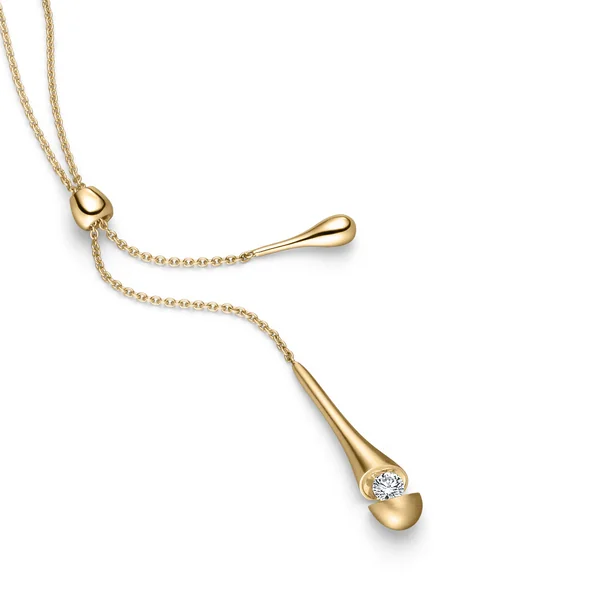 Schaffrath &ndash; Goldschmuck 750 &ndash; Calla CALD1 COLLIER Diamant 0,40 ct Gelbgold (Brillant)