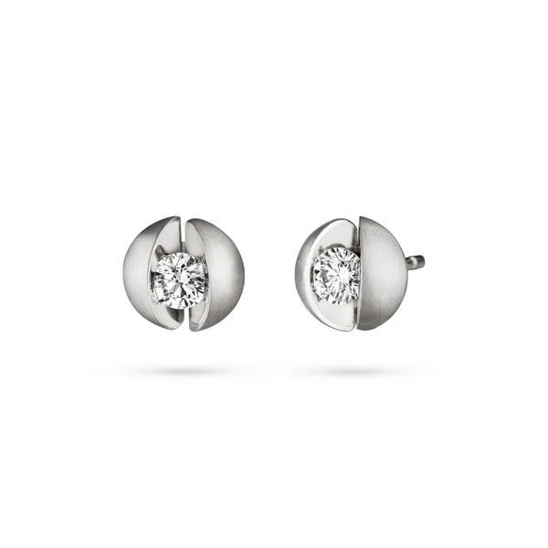 Schaffrath &ndash; Goldschmuck 750 &ndash; Calla CALL2 Ohrschmuck Diamant 0,46 ct Weißgold (Brillant)