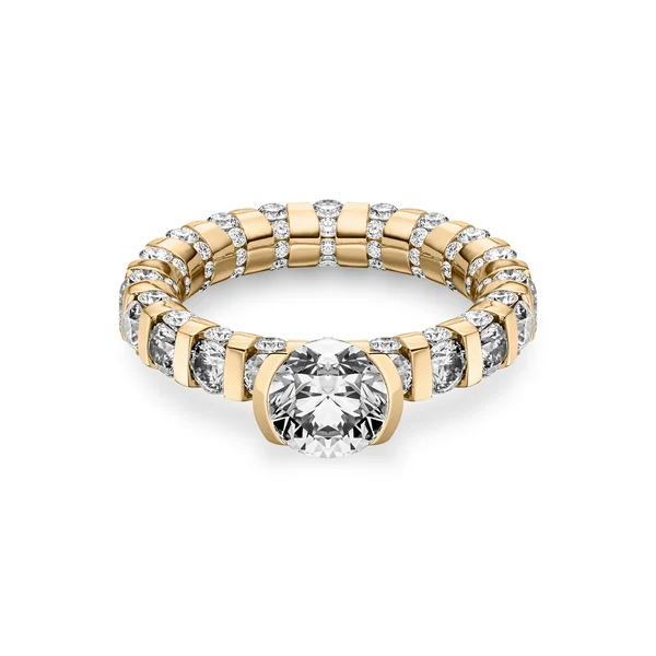 Schaffrath &ndash; Goldschmuck 750 &ndash; Paradoxal 48100 Ring Diamant 1,00 ct Gelbgold (Brillant)