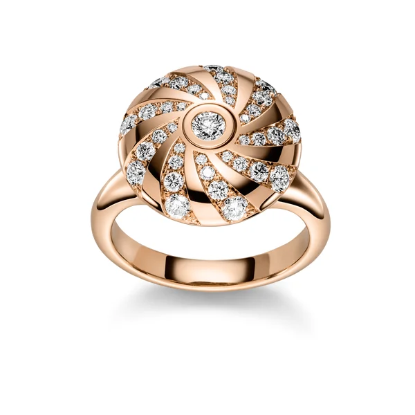 Schaffrath &ndash; Goldschmuck 750 &ndash; 360 – Three Sixty MD002 Ring Diamant 0,80 ct Roségold (Brillant)